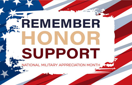 May is Military Appreciation Month