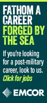 Fathom a career forged by the sea. Look to EMCOR for a post-military career